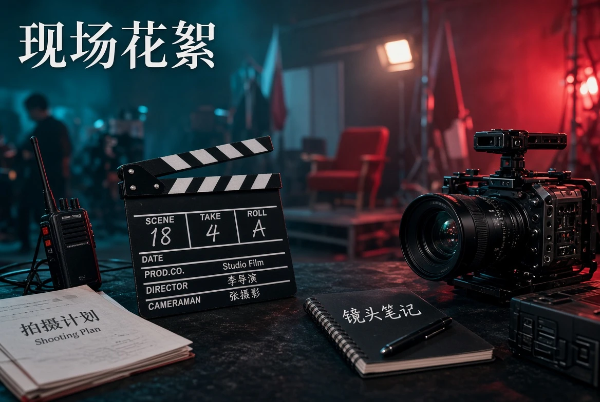 节目与影像的公开制作现场